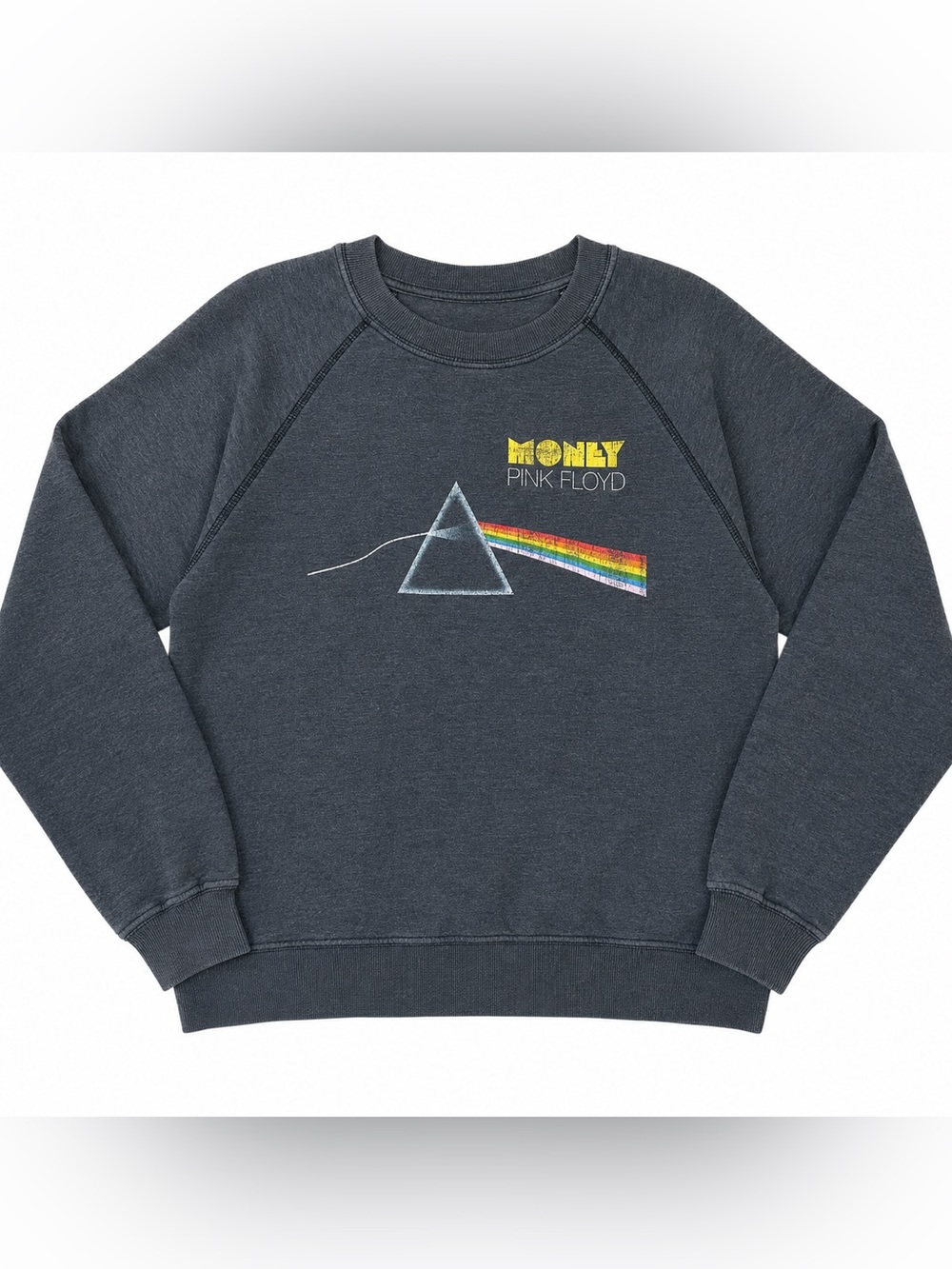 Recycled Karma RKB Pink Floyd Money Sweatshirt Women XS Vintage Style Licensed